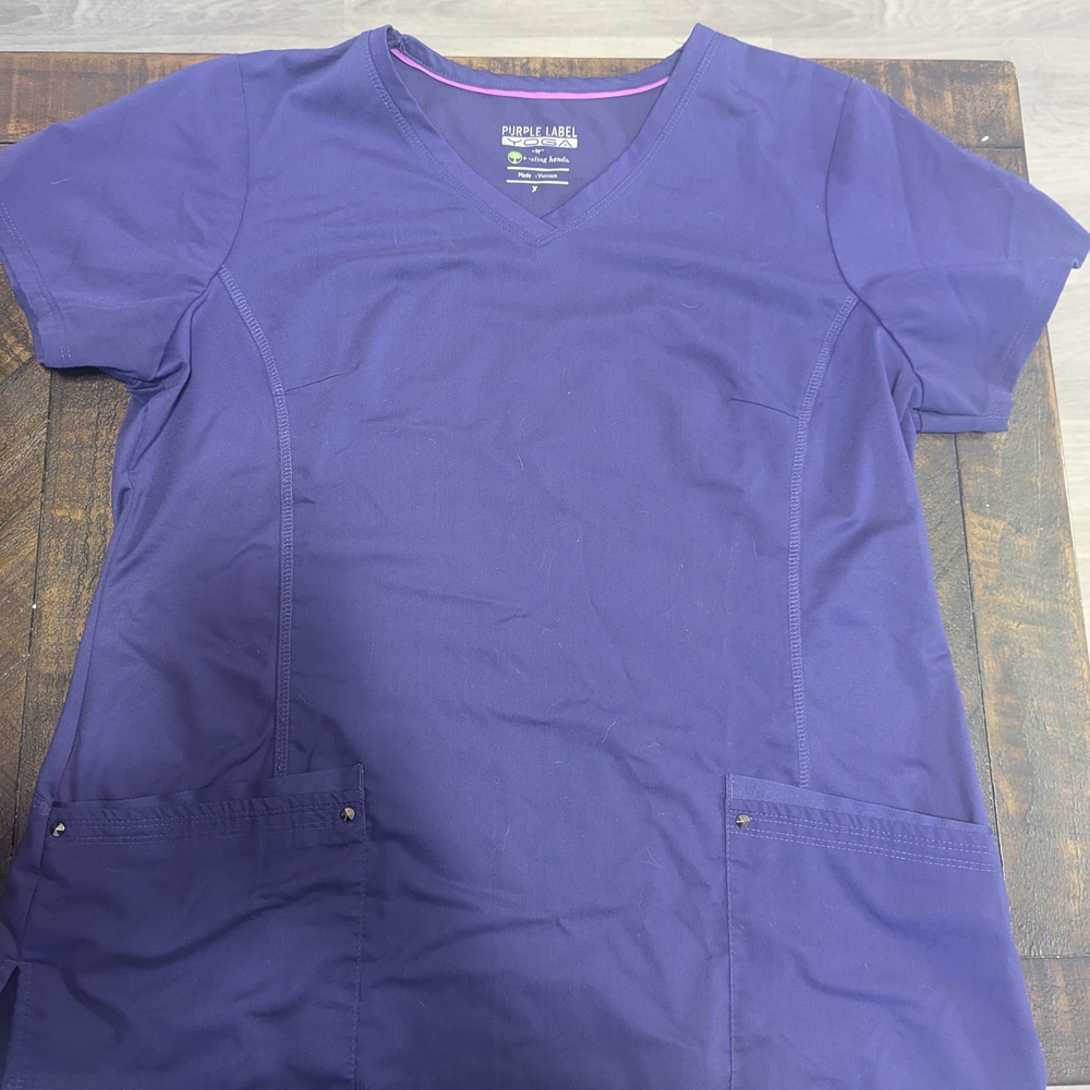Purple Label Purple Scrub Set